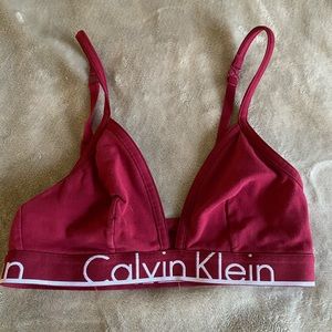 Calvin Klein Triangle Bralette